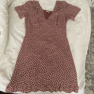 Abercrombie and fitch polka dot dress